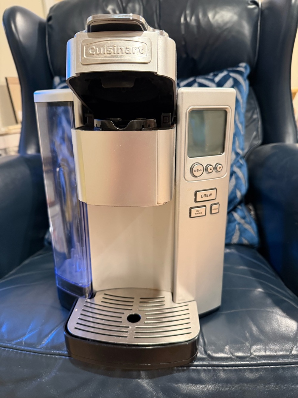 Cuisinart Single-Serve Coffee Maker - Silver and Clear